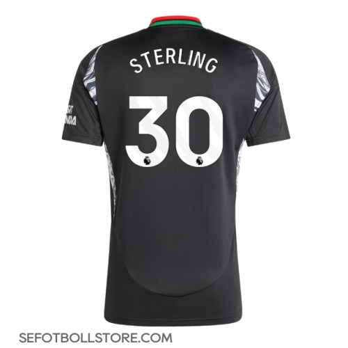 Arsenal Raheem Sterling #30 Replika Bortatröja 2024-25 Kortärmad